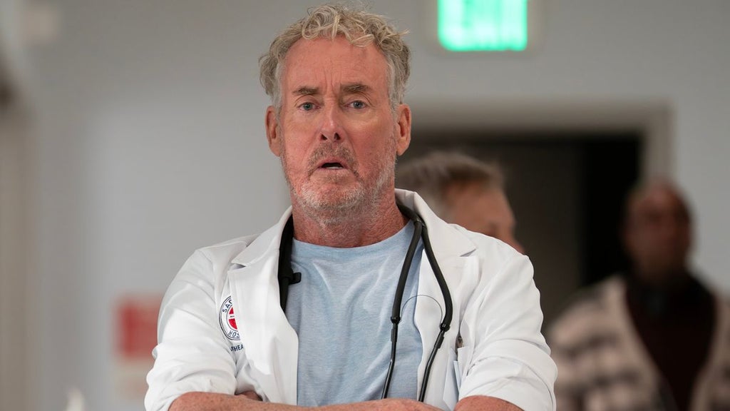 John C. McGinley as Dr. Cox in "Scrubs" (ABC)