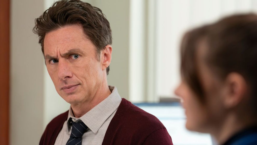 Zach Braff as Dr. John "J.D." Dorian in "Scrubs" (ABC)