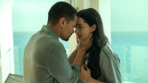Rene Moran as Lincoln Esteban and Jeanine Mason as Luz (Prime Video)