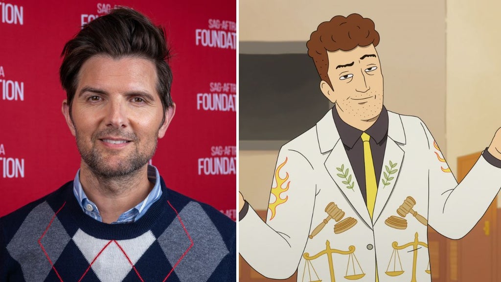 Adam Scott, Adam Scott as Lincoln Gumb (Getty Images, Netflix)