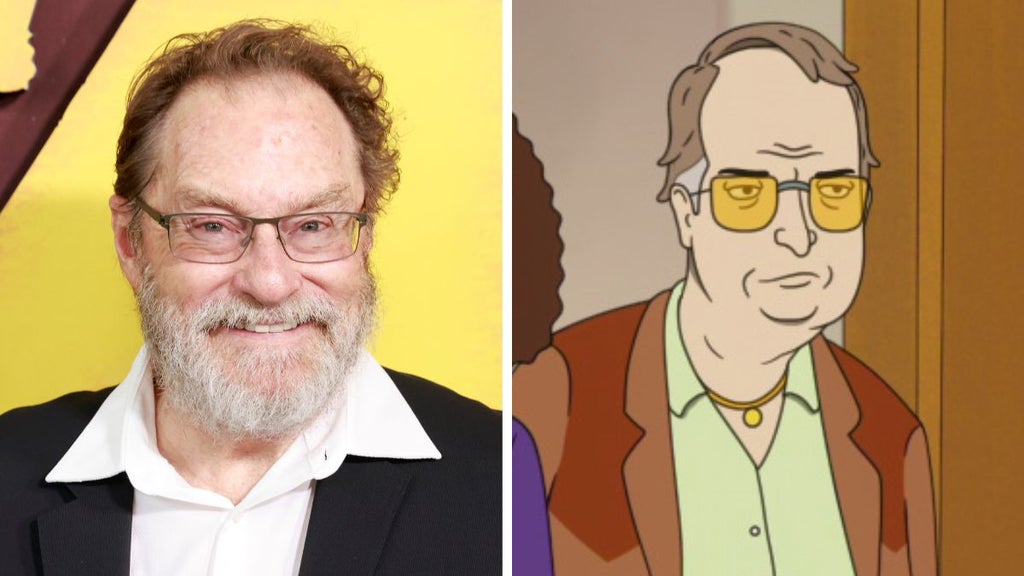 Stephen Root, Stephen Root as Glem Blorchman (Getty Images, Netflix)