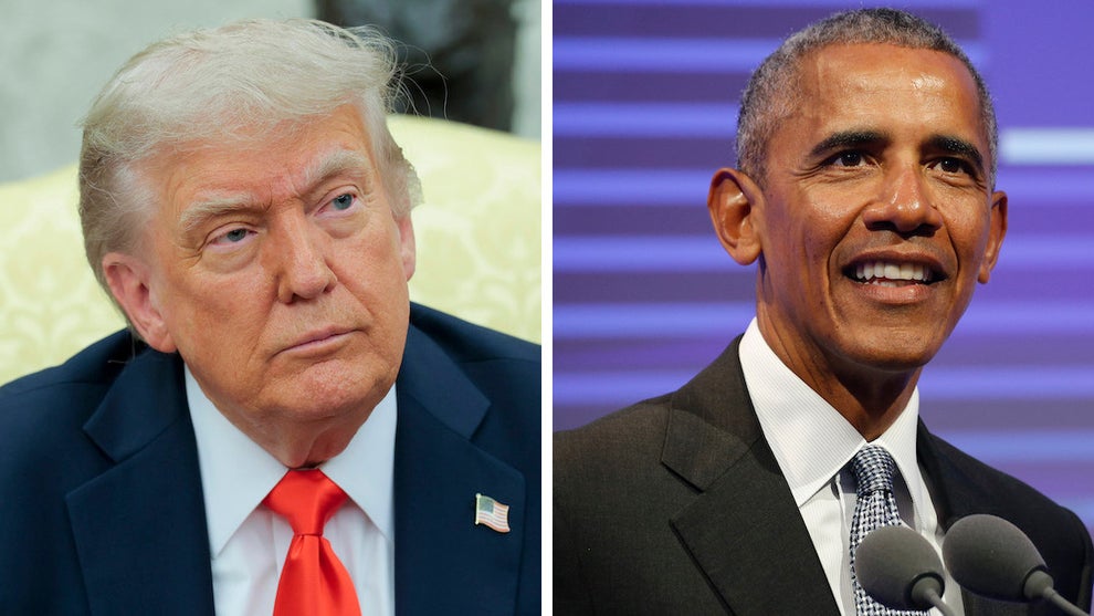 Presidents Donald Trump and President Barack Obama (Getty Images)