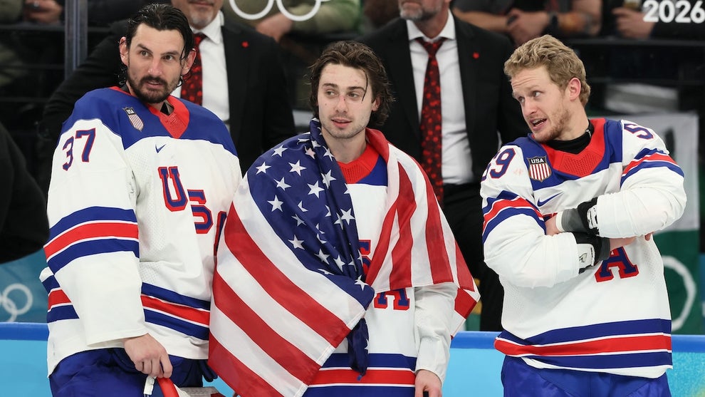 US Olympic Hockey Team (Credit: Bruce Bennett/Getty Images)