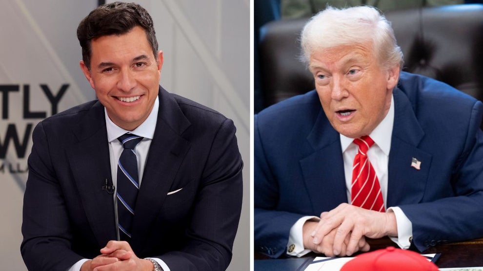 Tom Llamas, Donald Trump