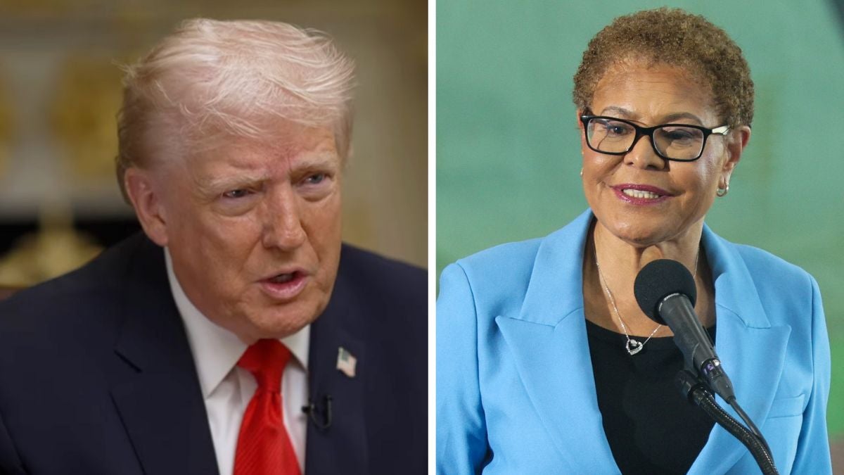 Trump Says He Saved LA With National Guard and City 'Wouldn't Have the Olympics' Without Him | Video