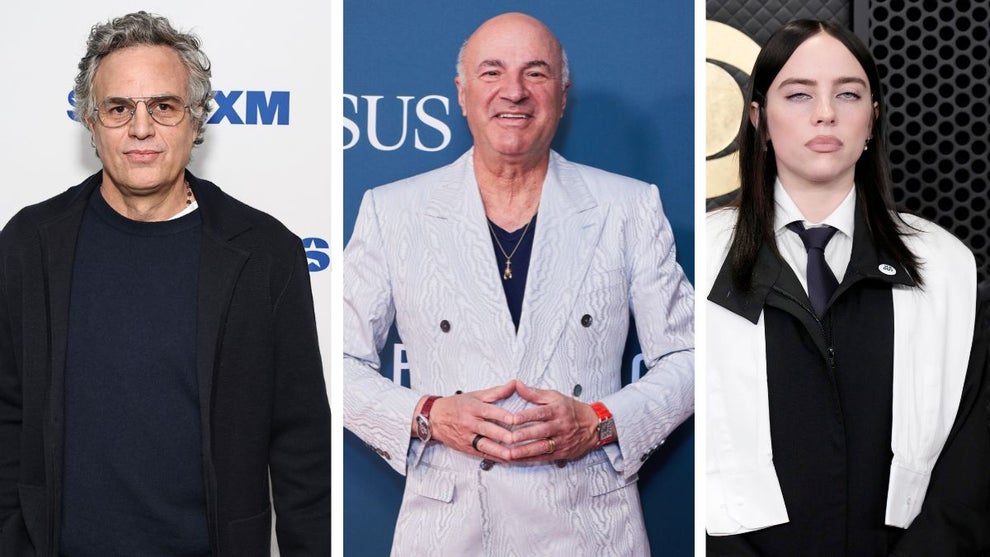 Mark Ruffalo, Kevin O'Leary, Billie Eilish