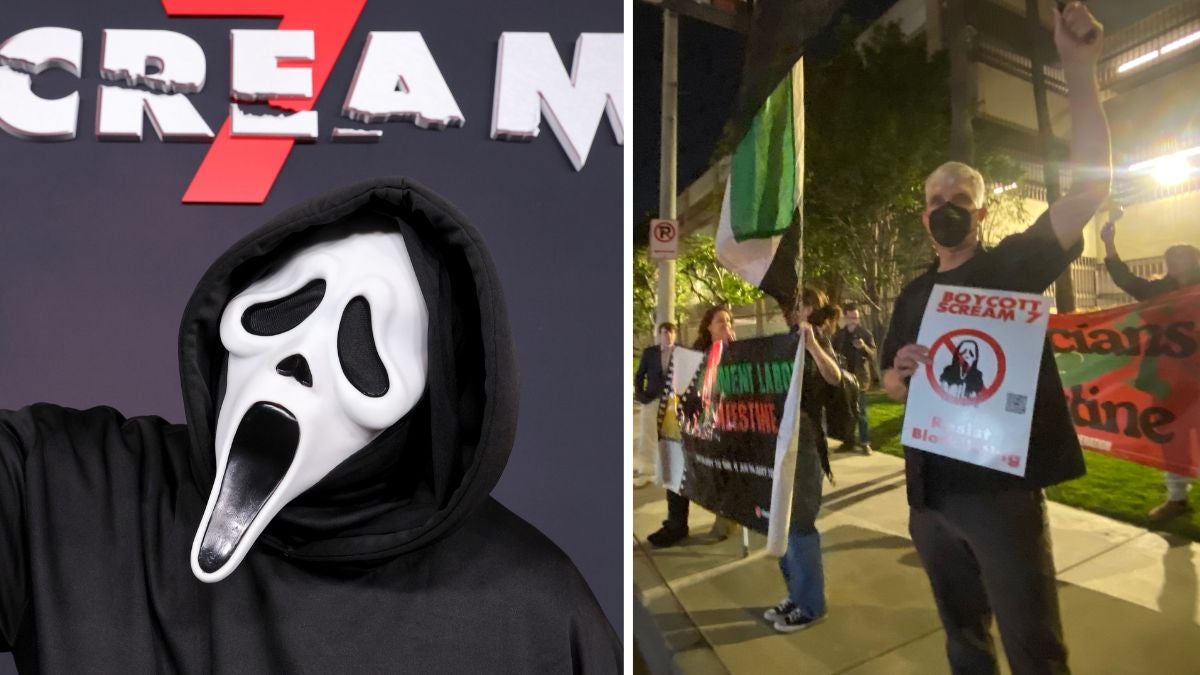 ‘Scream 7’ Premiere Draws ‘Free Palestine’ Protest Over Melissa Barrera Firing