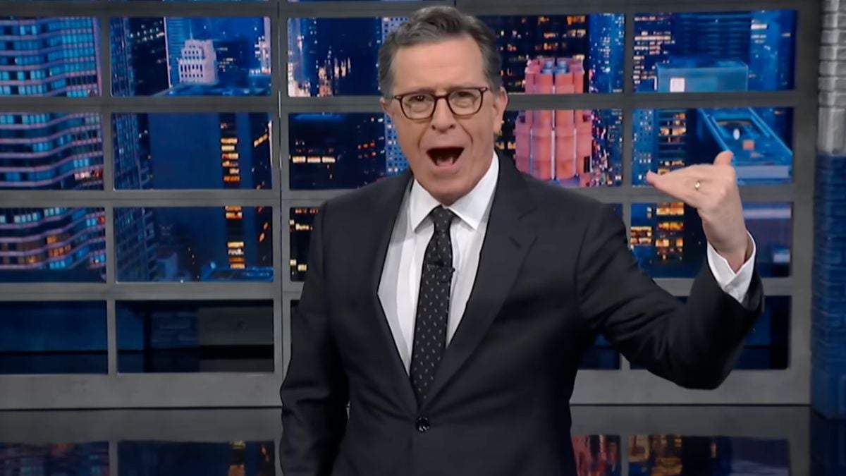 Stephen Colbert zomba de Trump sobre as classificações SOTU após seu próprio aumento de 7%