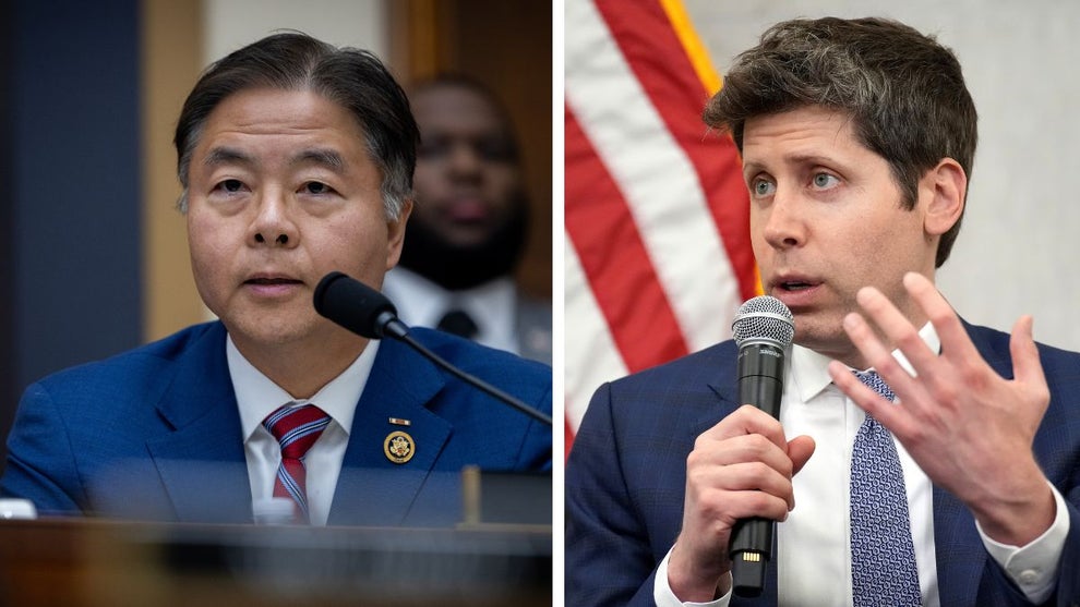 Rep. Ted Lieu (D-CA), Sam Altman