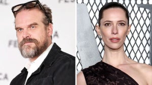 David Harbour and Rebecca Hall