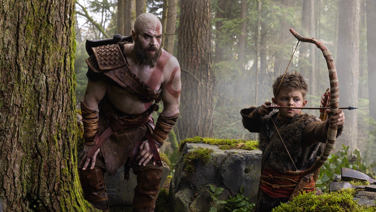 ‘God of War’ do Prime Video revela primeiro olhar sobre Kratos e Boy Atreus | Foto