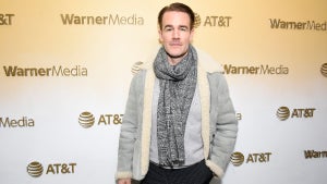 James Van Der Beek stops by WarnerMedia Lodge: Elevating Storytelling with AT&T during Sundance Film Festival 2020 on January 24, 2020 in Park City, Utah