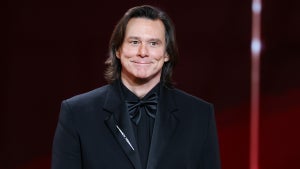 Jim Carrey accepts the Honorary Cesar Award during the 51st Cesar Film Awards at L'Olympia on February 26, 2026 in Paris, France
