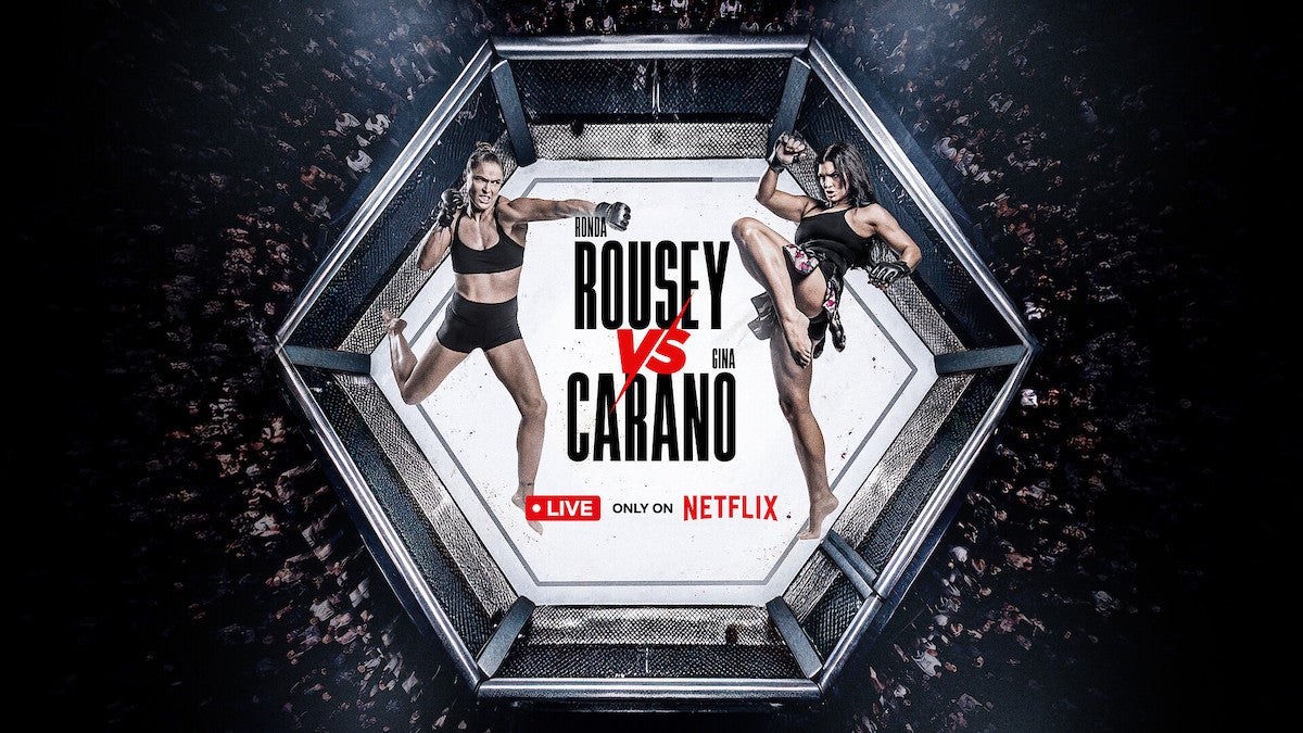 Netflix entra no Hexágono do MMA com Ronda Rousey x Gina Carano