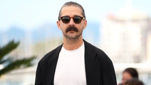 Shia LaBeouf poses during the "Slauson Rec" photocall at the 78th annual Cannes Film Festival at Palais des Festivals on May 18, 2025 in Cannes, France
