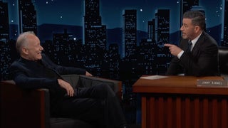 Jimmy Kimmel Stunned by Stellan Skarsgård Calling Him the Bad Guy in Matt Damon Feud: ‘Don’t Know That I Would’ve Invited You Here!’