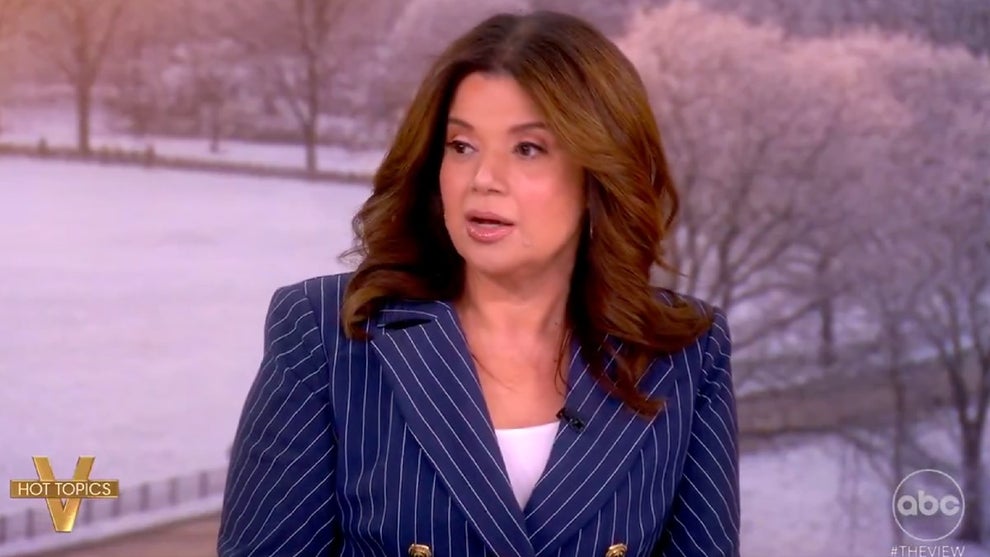 Ana Navarro on "The View" (Credit: ABC)