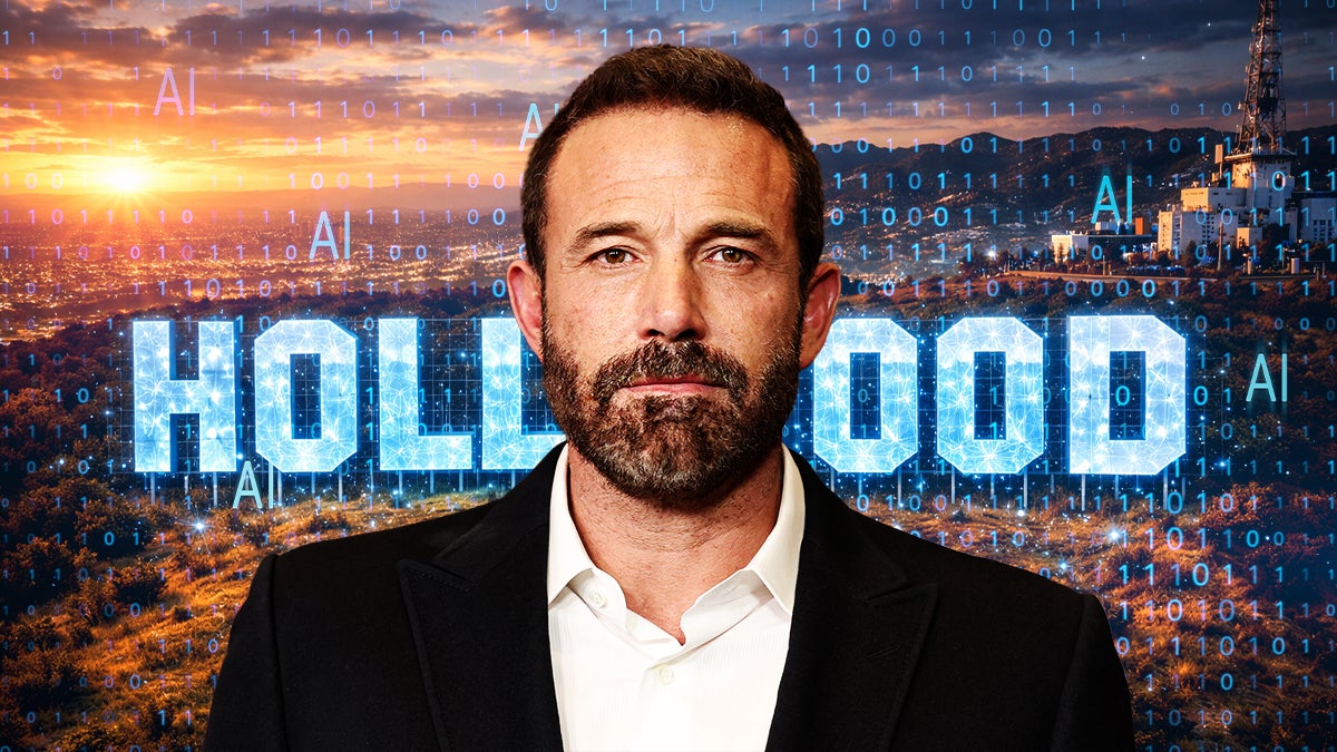 Ben Affleck poderá liderar a adoção da IA por Hollywood?