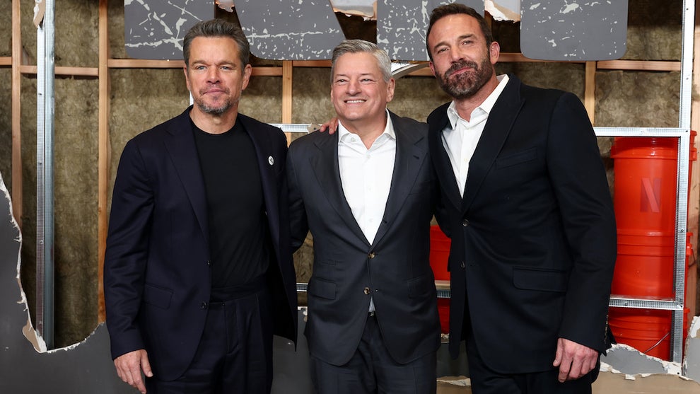 Ben Affleck with Ted Sarandos