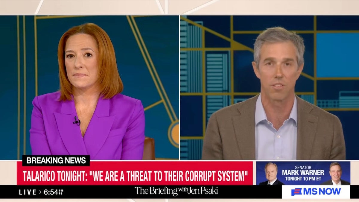 Beto O’Rourke Says Trump Is ‘Panicked’ Over a Talarico&hellip;