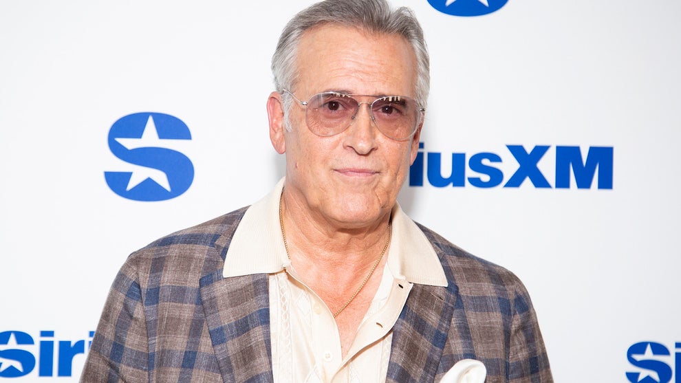 Bruce Campbell visits SiriusXM Studios on Oct. 17, 2024 in New York City. (Santiago Felipe/Getty Images)