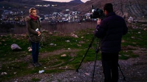CNN chief international correspondent Clarissa Ward