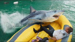 ‘Deep Water’ Trailer Pits Aaron Eckhart and Sir Ben Kingsley Against Very Hungry Sharks