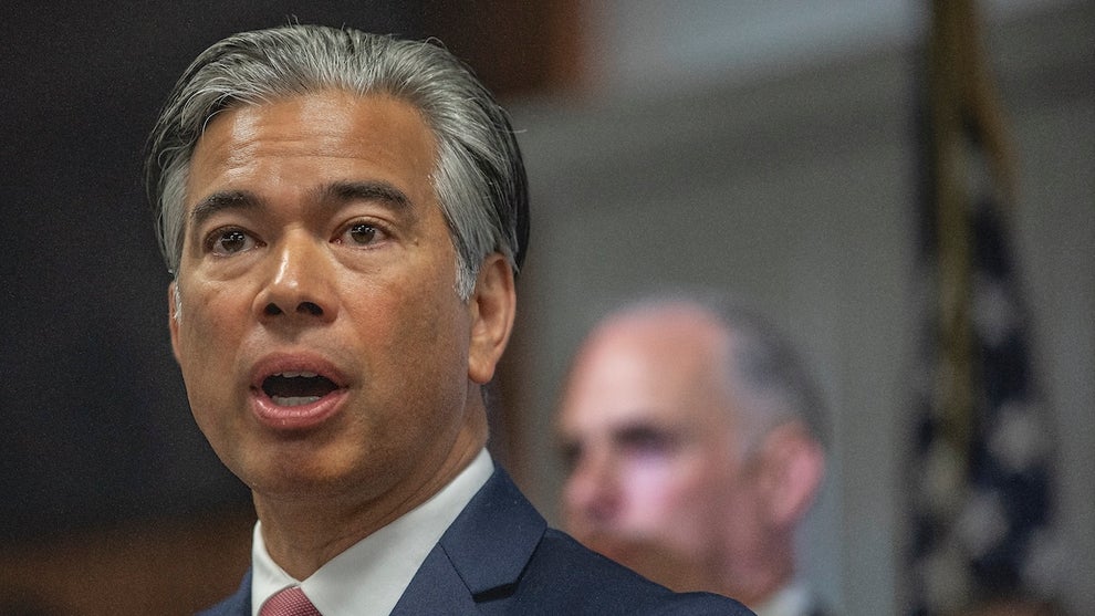 California Attorney General Rob Bonta (Credit: Mel Melcon / Los Angeles Times via Getty Images)