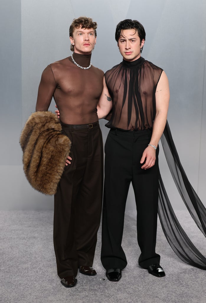 Connor Storrie and Hudson Williams