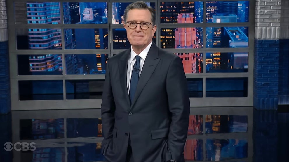 Stephen Colbert hosts the March 16, 2026 edition of "The Late Show" (CBS)