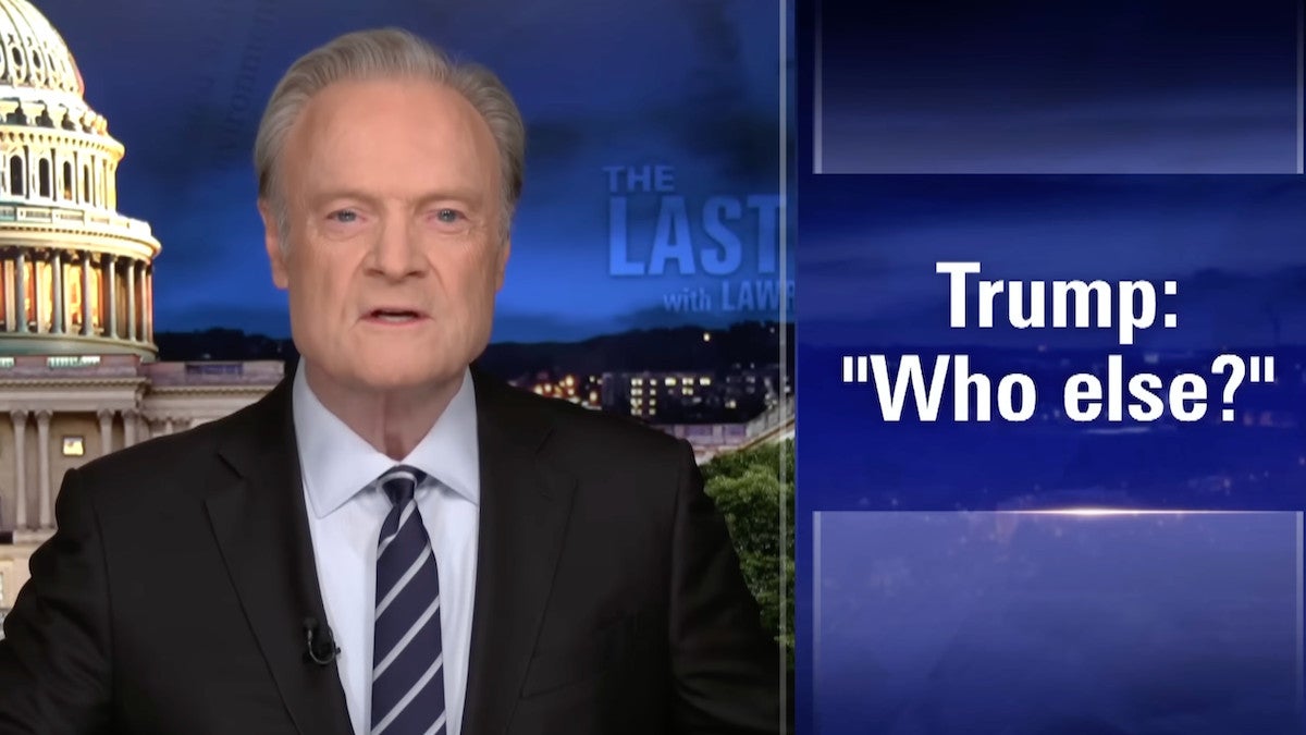 Lawrence O’Donnell Slams Trump’s Inability to ‘Pretend That He Feels Sorry’ for Dead Servicemembers