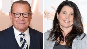 CAA co-founder Michael Ovitz and actress Julia Ormond (Getty Images)