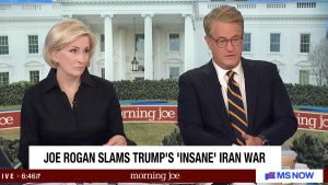 Mika Brzezinski and Joe Scarborough host the March 11, 2026 edition of "Morning Joe" (MS NOW)