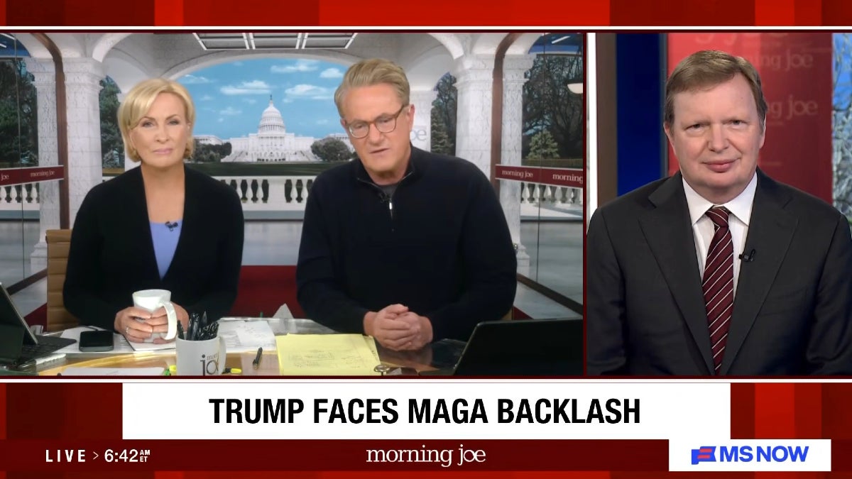Morning Joe relata que o entusiasmo do MAGA ‘caiu no chão’