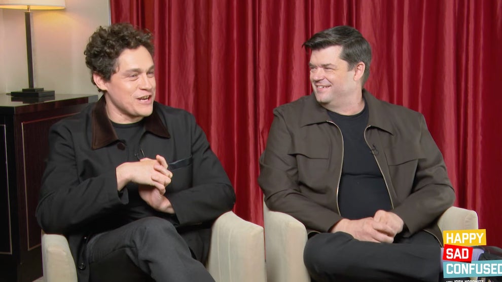 Phil Lord and Christopher Miller (Credit: Happy, Sad, Confused Podcast)