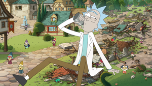 Rick from "Rick and Morty" Season 9