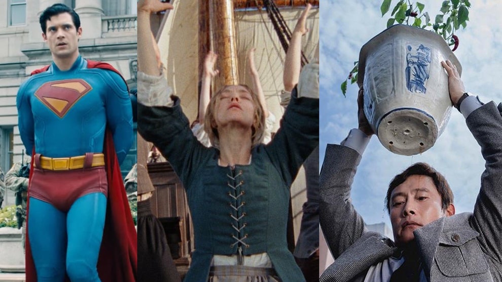 "Superman" (Warner Bros.), "The Testament of Ann Lee" (Searchlight Pictures), "No Other Choice" (Neon)