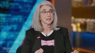 Cindy Cohn Warns Jon Stewart That Americans Have to Make X and Meta ‘Less Important’ | Video
