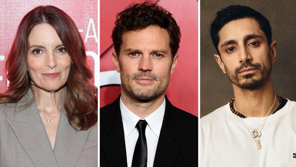 Tina Fey, Jamie Dornan, Riz Ahmed (Getty Images)