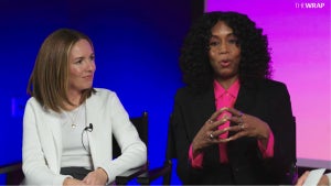 President of Starz Network Alison Hoffman and President of Starz Original Programming Kathryn Busby at Power Women Summit New York (TheWrap)