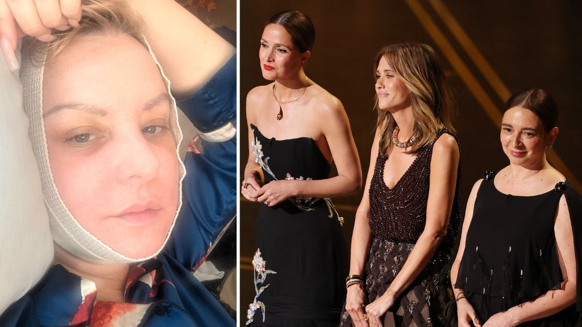 A estrela de ‘Damas de Honra’ Wendi McLendon-Covey explica por que perdeu a reunião do Oscar, promete que não há drama