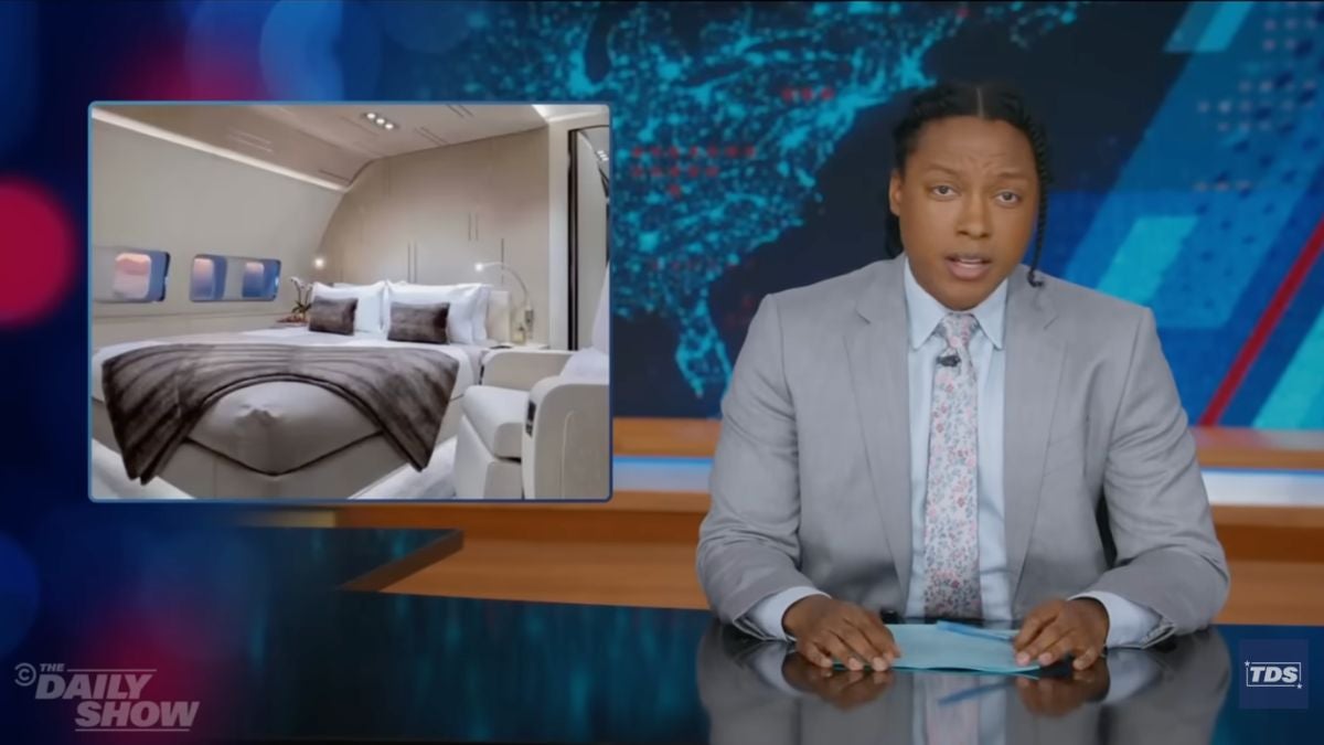 ‘Daily Show’ Jokes Kristi Noem Had to Hand Over Everything After Firing — Including Keys to the ‘F—k Plane’ | Video