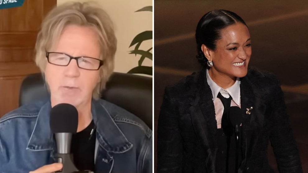 Dana Carvey on "Fly on the Wall," Autumn Durald Arkapaw at the 98th Academy Awards (YouTube, Getty Images)