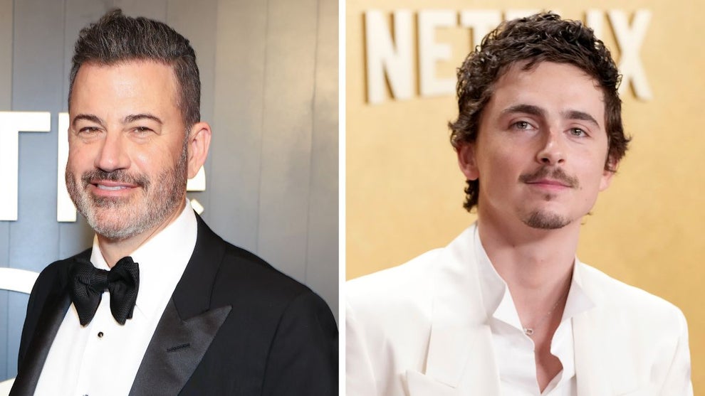 Jimmy Kimmel, Timothée Chalamet