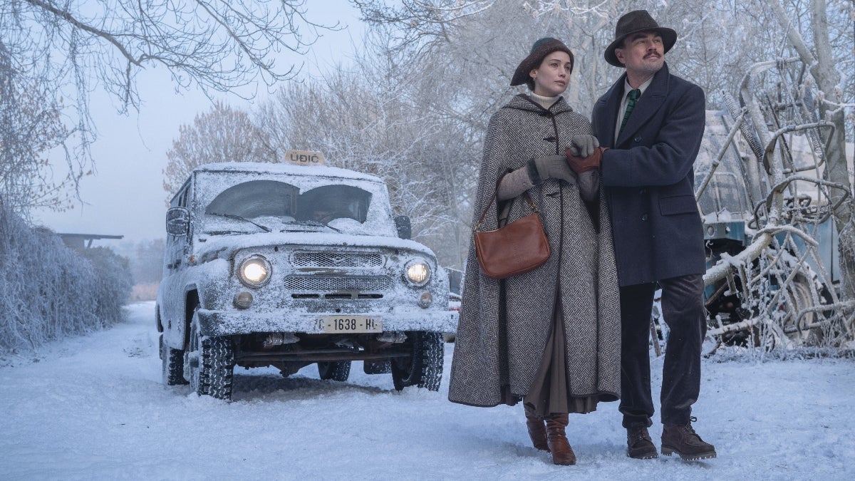 Primeira olhada em Leonardo DiCaprio e Jennifer Lawrence em ‘What Happens at Night’