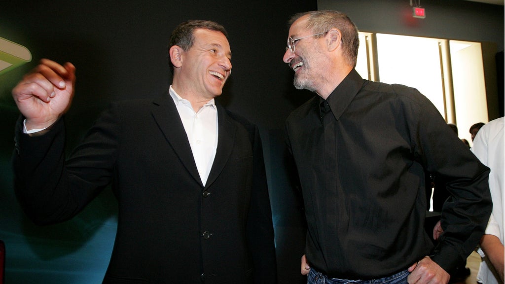 bob-iger-steve-jobs