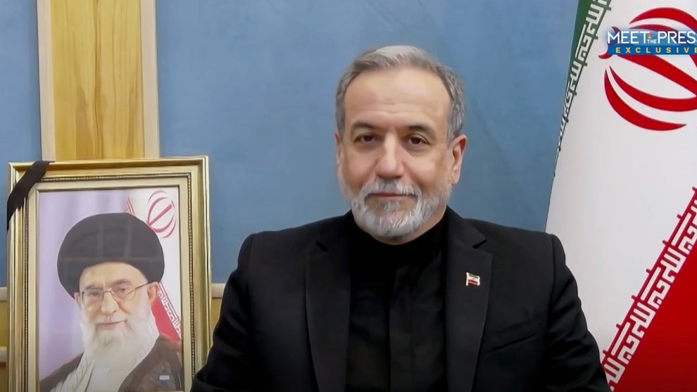 Foreign Minister of Iran Abbas Araghchi