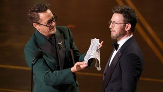 Oscars Reunion Between Robert Downey Jr. and Chris Evans Falls Flat With Fans: ‘CRICKETS’