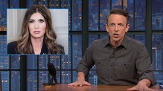 Seth Meyers Worries for Kristi Noem After Her Firing: ‘Where Is She Going to Get the Money for All Her Wonderful Costumes?!’ | Video