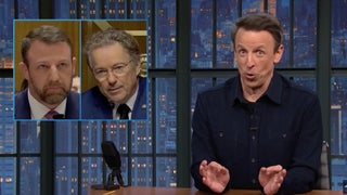 Seth Meyers Mocks Rand Paul and Markwayne Mullin’s Argument About Dueling: ‘Don’t Know Which Part of That Is Weirder’ | Video